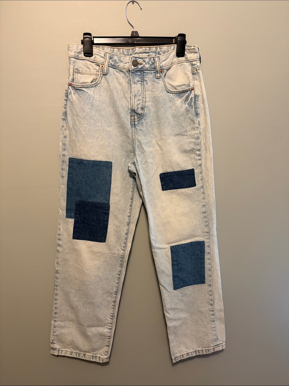 Light Blue Patchwork Women’s Jeans